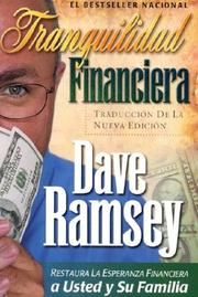 Cover of: Tranquilidad Financiera: Traduccion de la Nueva Edicion