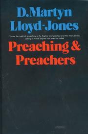 Cover of: Preaching & Preachers by David Martyn Lloyd-Jones