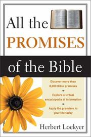 Cover of: All the Promises of the Bible (All) by Dr. Herbert Lockyer