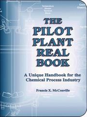 Cover of: The pilot plant real book by Francis X. McConville