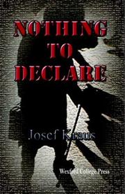 Cover of: Nothing to Declare