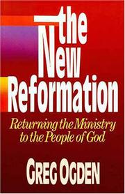 Cover of: New Reformation, The by Greg Ogden