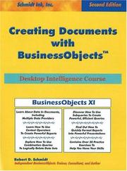 Cover of: Business Objects XI: Desktop Intelligence Course
