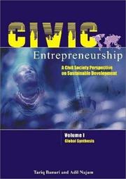 Cover of: Civic entrepreneurship: a civil society perspective on sustainable development