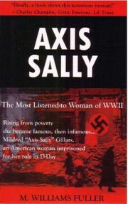 Cover of: Axis Sally by M. Williams Fuller