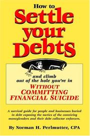 Cover of: How to Settle Your Debts