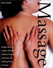 Cover of: Massage  by Karen Smith