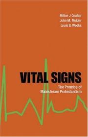 Cover of: Vital Signs by Milton J. Coalter, John M. Mulder, Louis B. Weeks