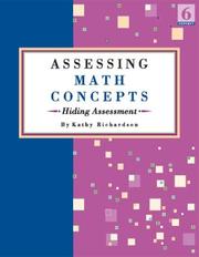 Cover of: Assessing Math Concepts by Kathy Richardson