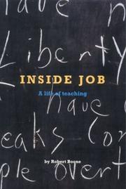 Cover of: Inside Job: A Life of Teaching