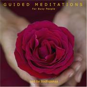 Cover of: Guided Meditations for Busy People