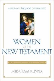 Cover of: Women of the New Testament: 30 Devotional Messages for Women's Groups
