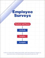Cover of: Employee Surveys:  Practical and Proven Methods, Samples, Examples
