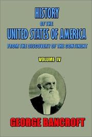 Cover of: History of the United States of America, from the Discovery of the Continent (History of the United States)