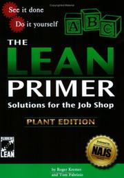 Cover of: The Lean Primer by Roger Kremer; Tom Fabrizio
