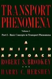 Front cover of Transport Phenomena by Robert S. Brodkey