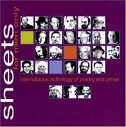 Cover of: Sheets for Men Only: International Anthology of Poetry & Prose