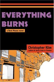 Cover of: Everything burns