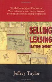Cover of: Selling Leasing in a Tough Economy