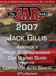 The Car Book 2007 (Car Book) (Car Book) (Car Book) by Jack Gillis