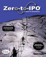 Cover of: Zero-to-IPO