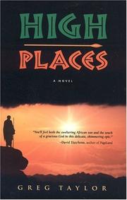 Cover of: High Places: A Novel