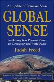 Cover of: Global Sense: Awakening Your Personal Power for Democracy and World Peace