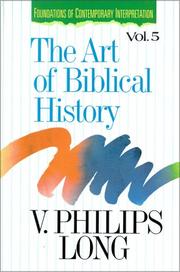 Cover of: The art of biblical history