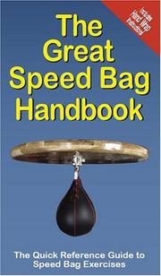 Cover of: The Great Speed Bag Handbook
