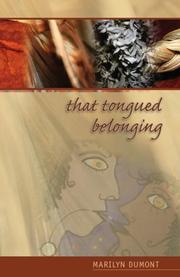 Cover of: That Tongued Belonging