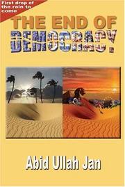 Cover of: The End of Democracy