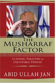 Cover of: The Musharraf Factor | Abid Ullah Jan