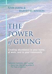 Cover of: The Power of Giving: Creating Abundance in Your Home, at Work, And in Your Community