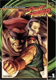 Cover of: Street Fighter Volume 3: Fighter's Destiny