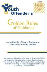 Cover of: Youth offender's golden rules of guidance