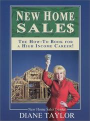 Cover of: New Home Sales: The How-To Book for a High Income Career