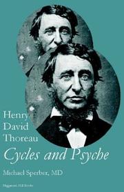 Cover of: Henry David Thoreau by Michael Sperber