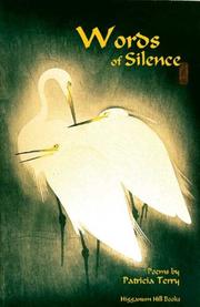 Cover of: Words of silence: poems