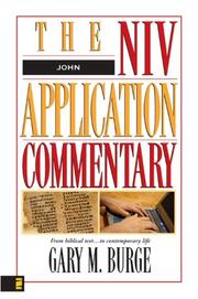 Cover of: John by Gary M. Burge