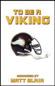 Cover of: To Be a Viking by Matt Blair