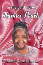 Cover of: In the Lord's Eye's: Mama's Pearls