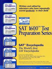 Cover of: SAT1600 SAT-I Encyclopedia (Sat1600 Test Preparation Series) by M. Fikar, Charles R. Fikar, Linda Carnevale