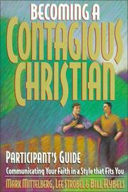 Cover of: Becoming a Contagious Christian Participant's Guide by Bill Hybels, Lee Strobel, Mark Mittelberg