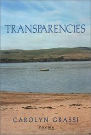 Cover of: Transparencies: poems