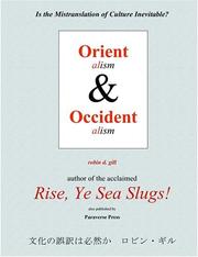 Cover of: Orientalism And Occidentalism: Is The Mistranslation Of Culture Inevitable?