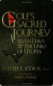 Cover of: Golf's Sacred Journey by David L. Cook