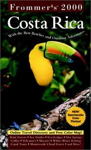 Cover of: Frommer's Costa Rica 2000