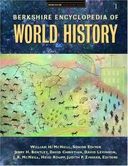 Cover of: Berkshire Encyclopedia Of World History by 