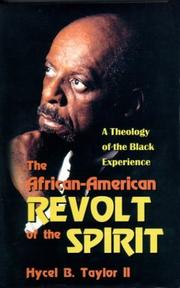 Cover of: The African-American Revolt of the Spirit