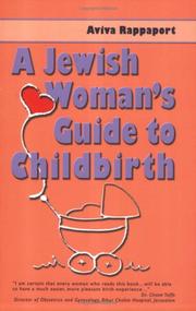 Cover of: A Jewish Woman's Guide to Childbirth